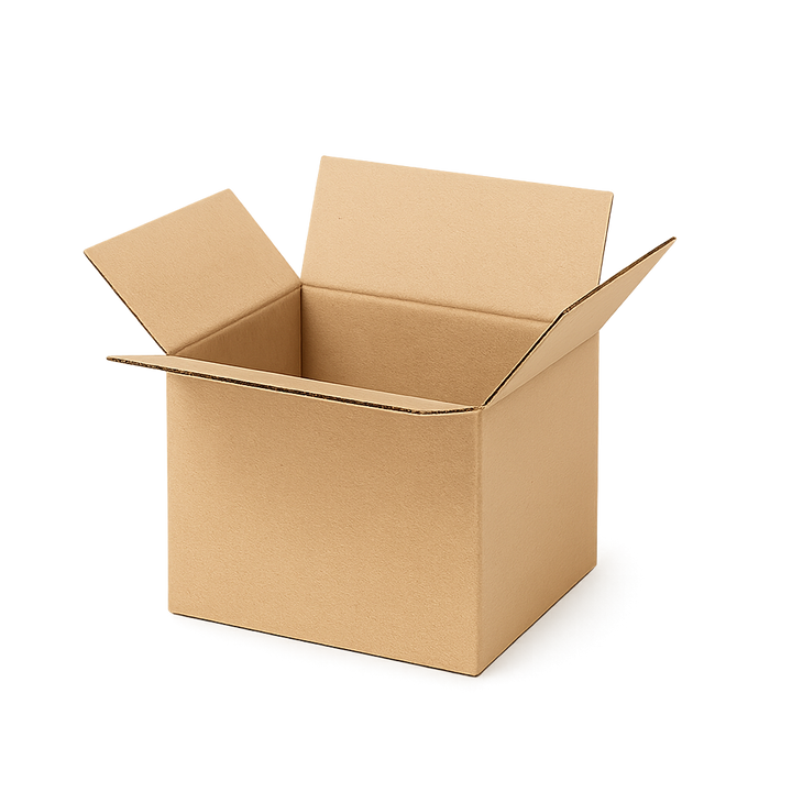 Doos van enkelgolfkarton lengte 10 tot 30 cm