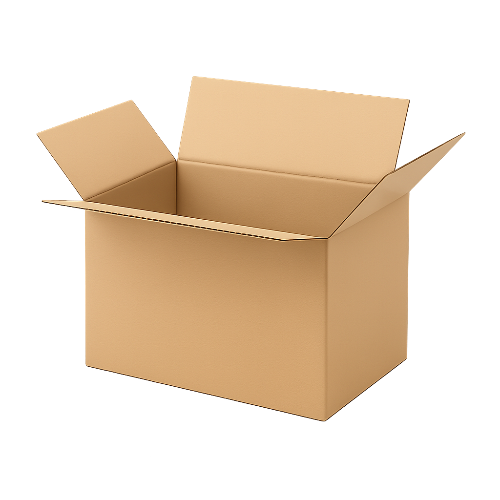 Doos van enkelgolfkarton 60x40x30cm