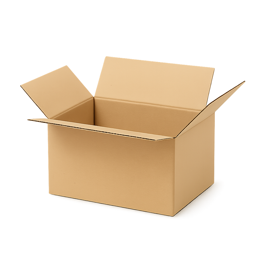 Doos van enkelgolfkarton 54x36x32cm