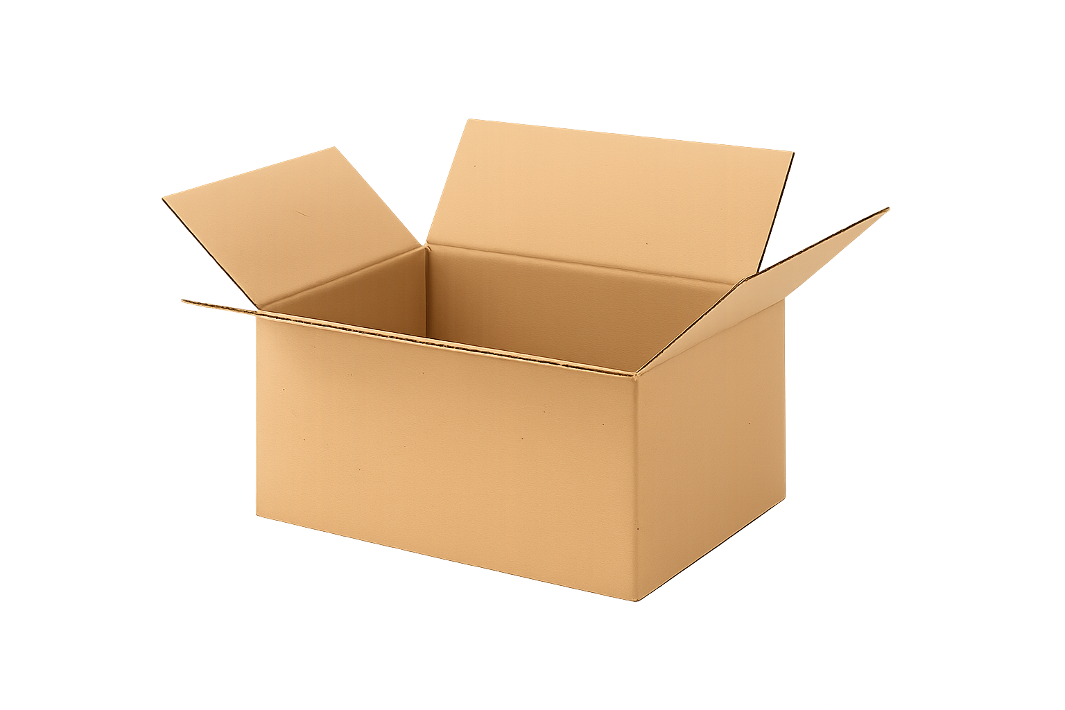 Doos van enkelgolfkarton 30x25x20cm