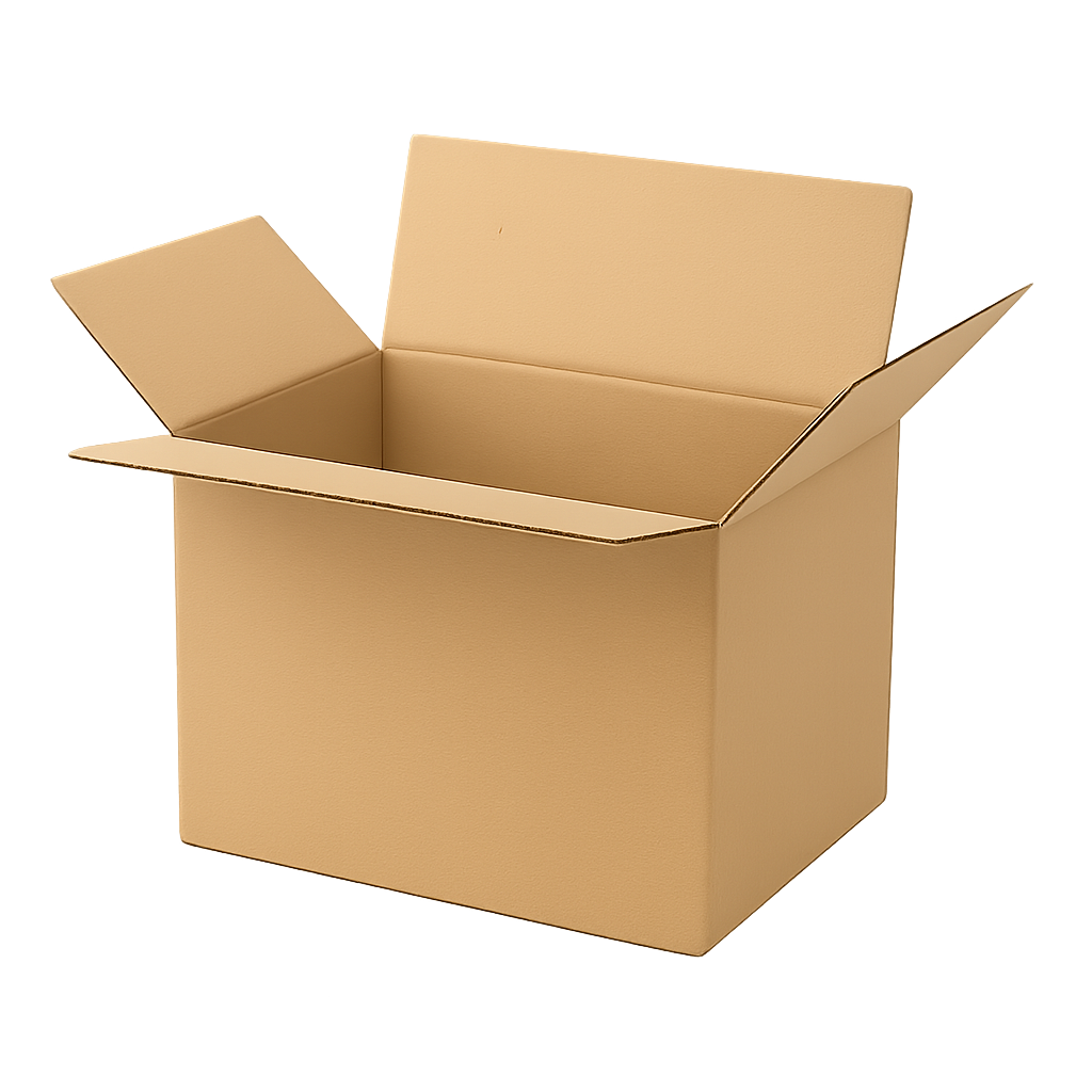 Doos van enkelgolfkarton 50x40x40cm
