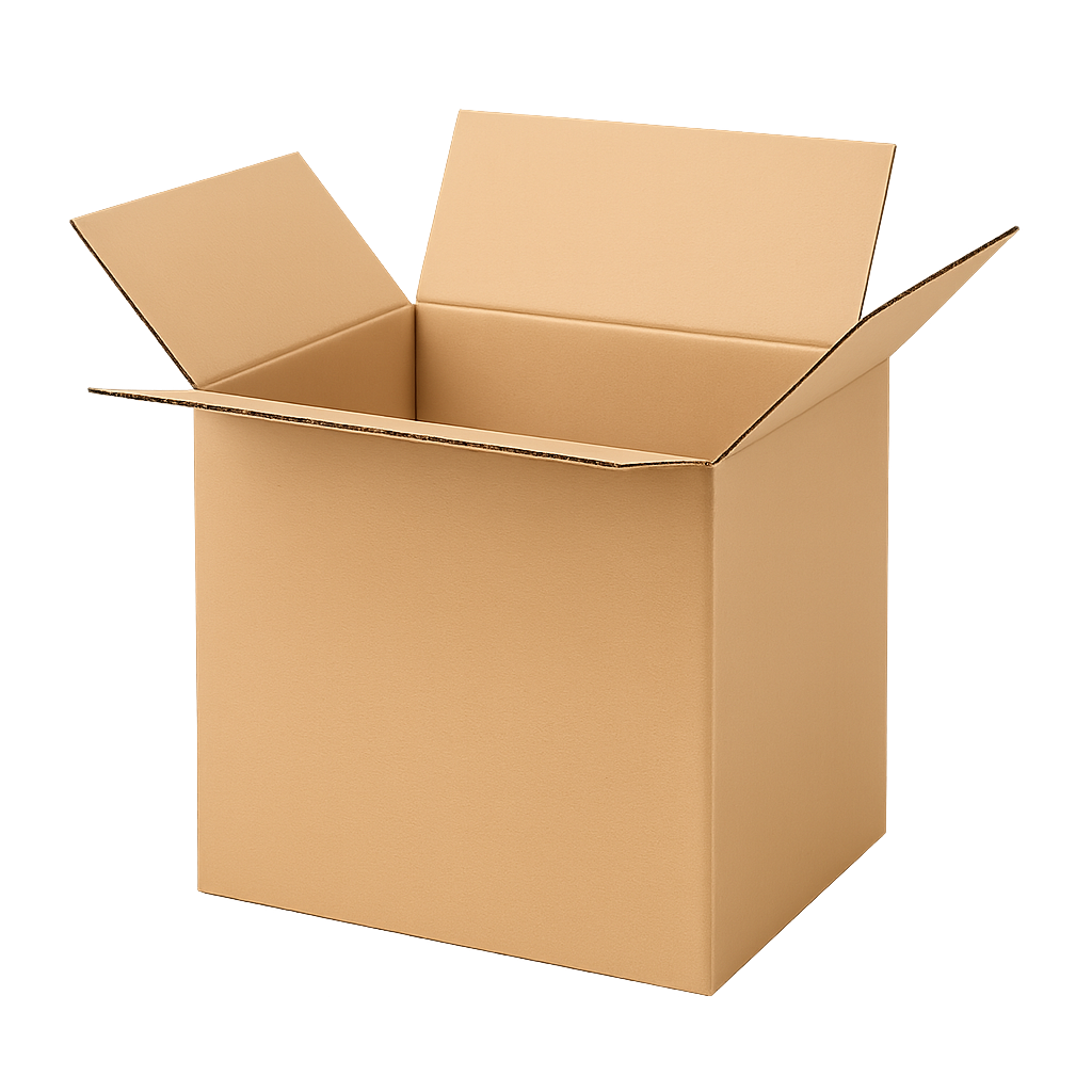 Doos van enkelgolfkarton 55x40x40cm