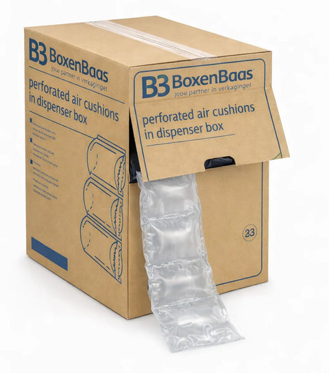 luchtkussens 50 gerecycled in dispenserdoos