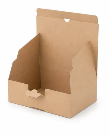 postdoos met automatische bodem en bovenklep 100 gerecycled
