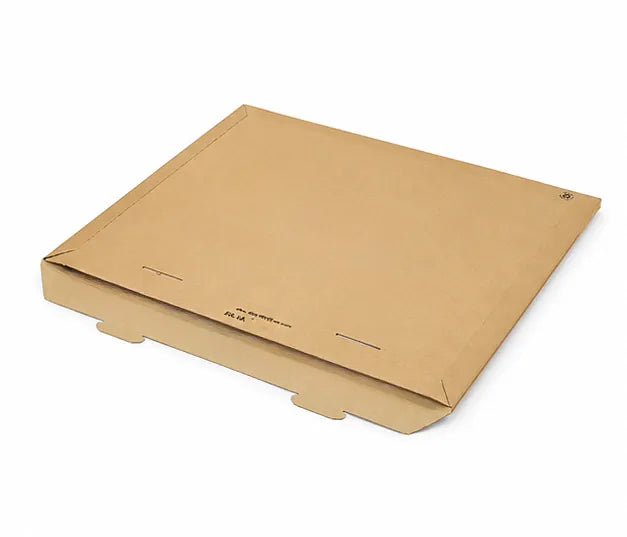 versterkte kartonnen envelop bruin